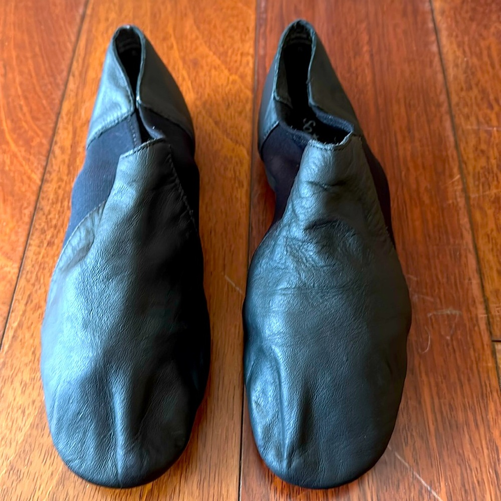 So Danca  Black Leather Women's Jazz shoes